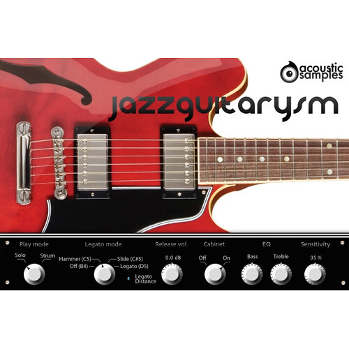 acousticsamples JazzGuitarysm Electric Guitar Virtual Instrument Software (Download)