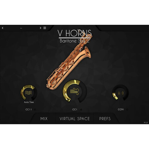 acousticsamples VHorns Baritone Saxophones Virtual Instrument UVI Workstation Plug-In