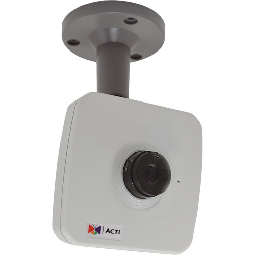 ACTi 1MP Indoor Cube Camera with 4.2mm Fixed Lens and Terminal Block