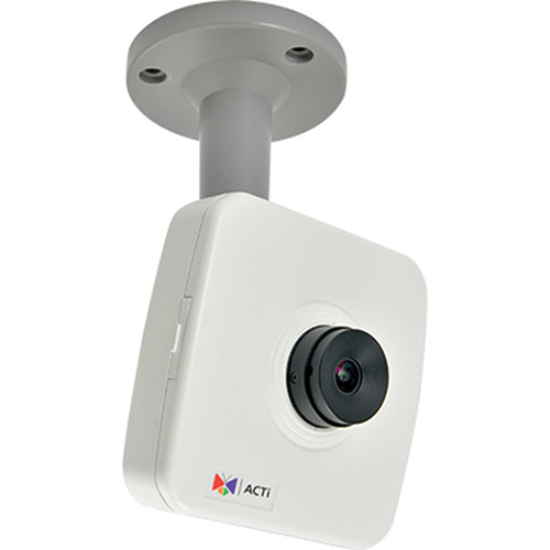 ACTi 10MP Indoor Cube Camera with Basic WDR and 3.6mm Interchangeable Lens