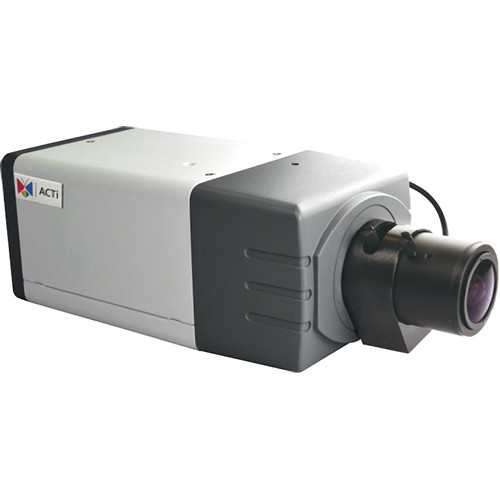 ACTi E25 1.3 Mp Day/Night Box Camera with Bundled f2.8 to 12mm Varifocal Lens