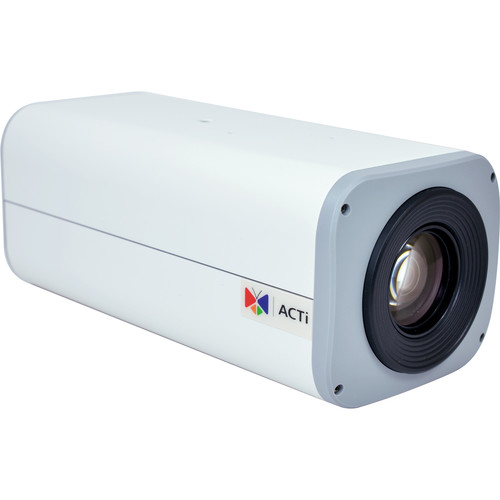 ACTi I25 2MP Day/Night IP Box Camera with SLLS, Extreme WDR, and 30x Zoom Lens
