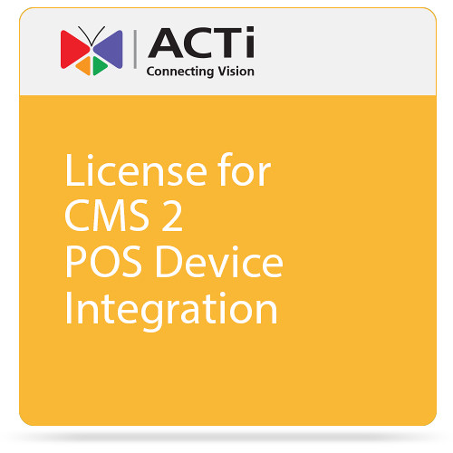 ACTi LPOS2000 POS Device Integration License for CMS 2