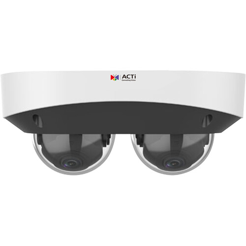 ACTi Q711 8MP Outdoor Dual-Sensor AI Network Dome Camera with Night Vision