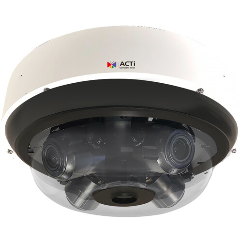 ACTi Q84 20MP Multi-Sensor AI Outdoor Network Dome Camera with Night Vision