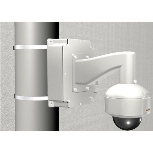 ACTi SMAX-0222 Pole Mount with Junction Box, Heavy Duty Wall Mount, & Mount Kit for Select Dome Cameras