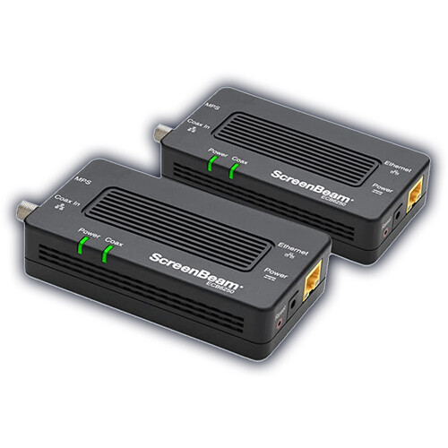 ScreenBeam ECB6250 MoCA 2.5 Network Adapter (2-Pack)