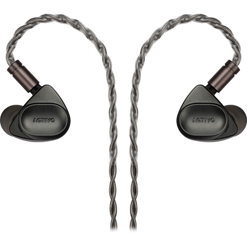 ACTIVO Volcano PSE51 Wired IEM Earphone (Black)