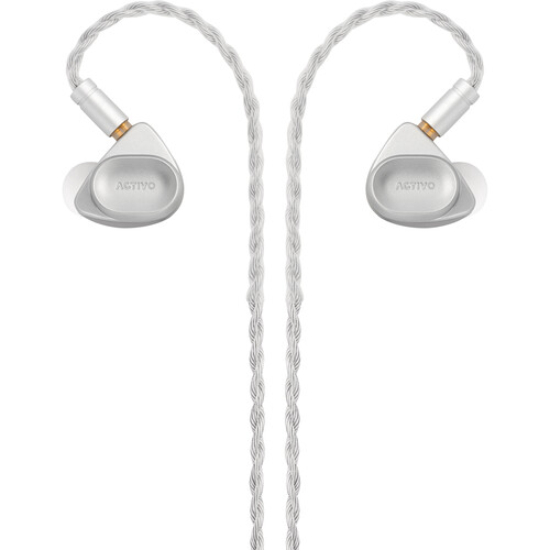 ACTIVO Volcano PSE51 Wired IEM Earphone (Silver)