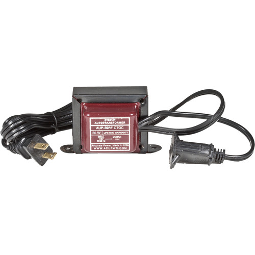 ACUPWR 50W Step Up Transformer/Converter (Type A Plug)