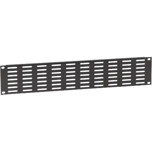 Adam Hall U-Shaped Rack Panel with Horizontal Slits (19", 2 RU)
