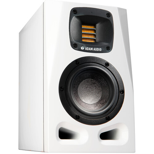 Adam Professional Audio A4V 130W 4" Active 2-Way Nearfield Studio Monitor (Single, Limited-Edition White)