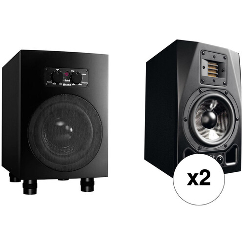 Adam Professional Audio A5X Monitors and Sub8 Subwoofer A5X/SUB8