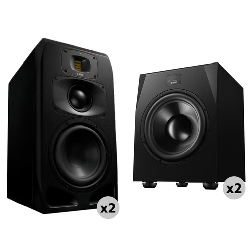 Adam Professional Audio The Bamberg Matched 2.2 System with 9" 3-Way Monitors and 15.5" Subwoofers