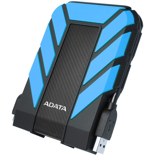 ADATA Technology Durable HD710 2TB Blue USB 3.1 External Portable Gaming Hard Drive