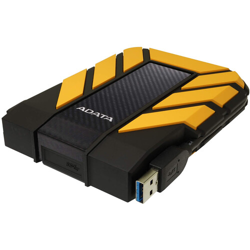 ADATA Technology Durable HD710 2TB Yellow USB 3.1 External Portable Gaming Hard Drive