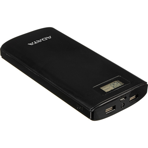 ADATA Technology P20000D 20,000mAh Power Bank & LED Flashlight (Black)
