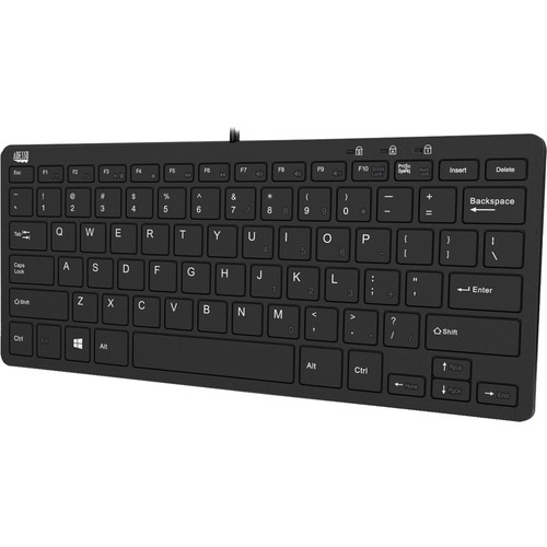 Adesso SlimTouch 510 Mini Keyboard with USB Hubs
