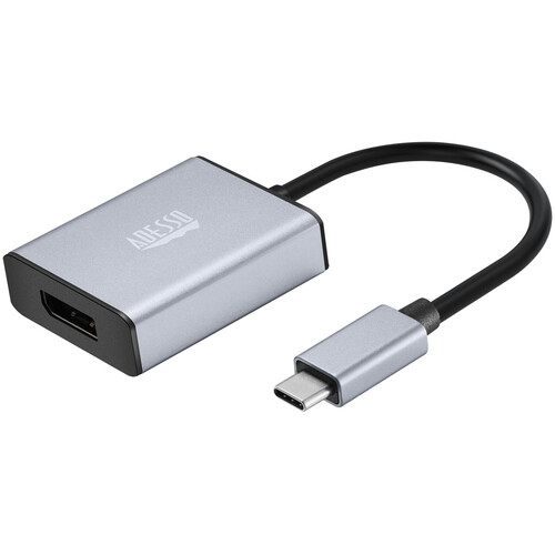 Adesso USB-C Male to DisplayPort Female Adapter (5.9")