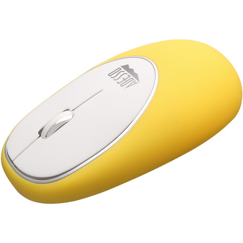 Adesso iMouse E60Y Wireless Anti-Stress Gel Mouse (Yellow)