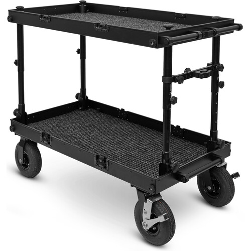 adicam MAX Film Cart with Height Adjustable Legs (9" Wheels, Black Latches)