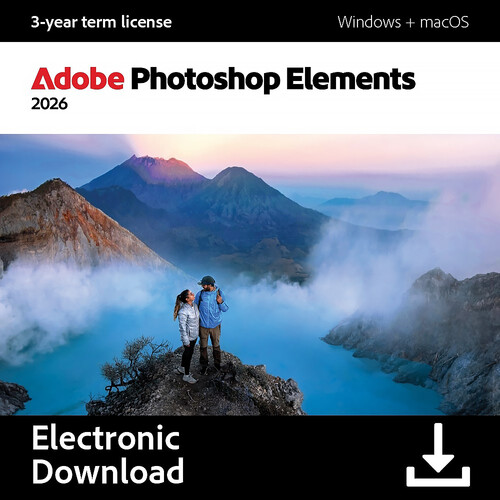 Adobe Photoshop Elements 2026 (3-Year License, Download)
