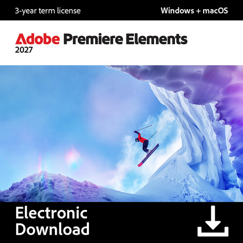Adobe Premiere Elements 2027 (3-Year License, Download)