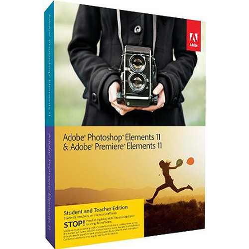 Adobe Photoshop Elements 11 & Premiere Elements 11 for Mac and Windows Student & Teacher Edition (Download)