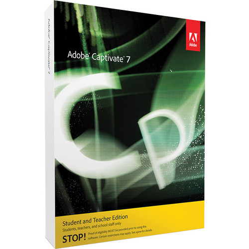 Adobe Captivate 7 for Mac Student & Teacher Edition (Electronic Download)