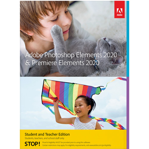 Adobe Photoshop Elements & Premiere Elements 2020 (Academic, Download, Windows)