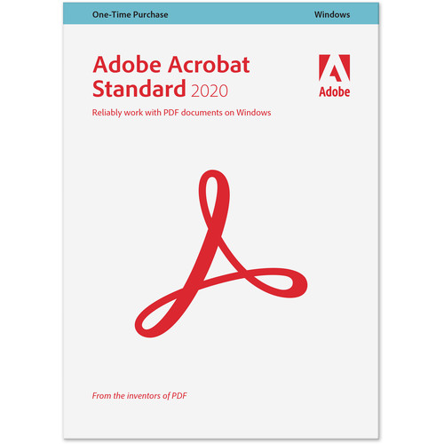 Adobe Acrobat Standard 2020 (Windows, DVD)