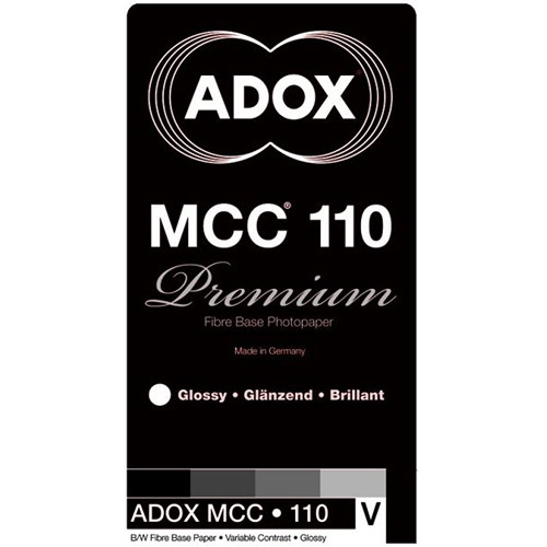 Adox MCC 110 VC FB Paper (Glossy, 8 x 10", 100 Sheets)