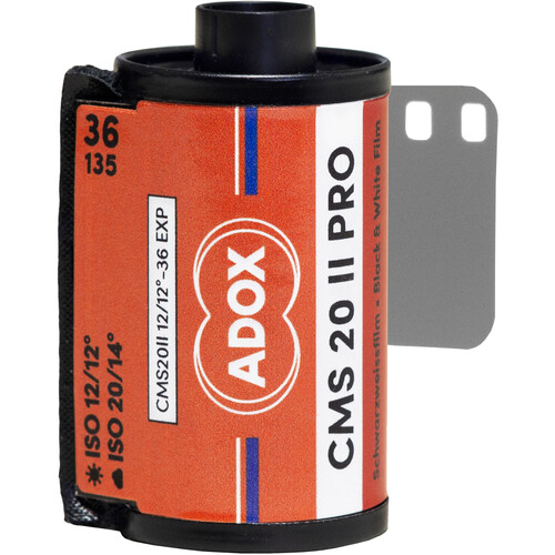 Adox CMS 20 II Black and White Negative Film (35mm Roll Film, 36 Exposures)