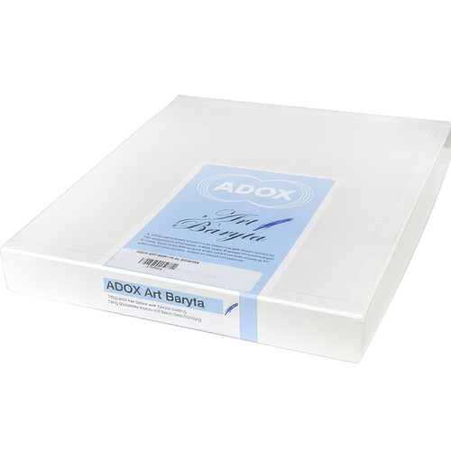Adox Art Baryta Uncoated Glossy Paper (8 x 10", 100-Sheets)