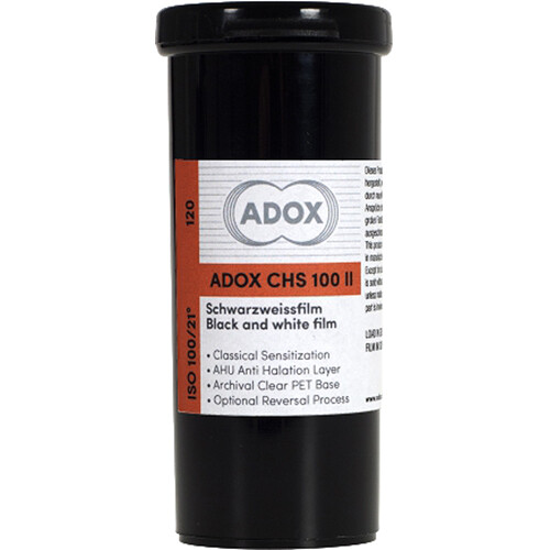 Adox CHS 100 II Black and White Negative Film (120 Roll Film)