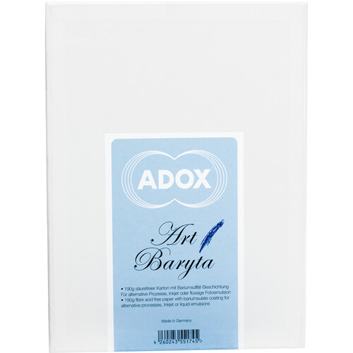 Adox Art Baryta Uncoated Glossy Paper for Alternative Processes (16 x 20", 25 Sheets)