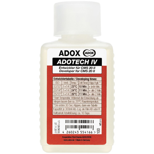 Adox Adotech CMS IV Black and White Film Developer (100mL)