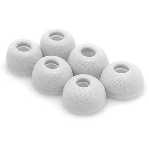 ADV. Eartune Fidelity UF-A Universal-Fit Foam Eartips (3-Pack, Small/Medium/Large, Gray)