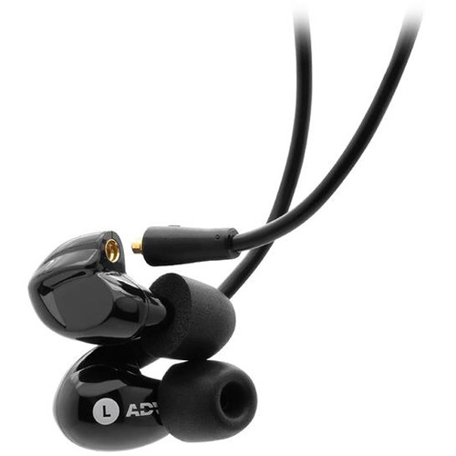ADV. Model 3 Hi-Res MMCX In-Ear Monitors (Mobile Edition, Black)