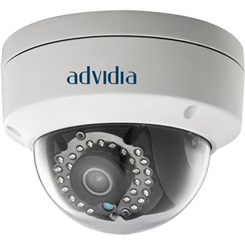 Advidia A-37-FW 3MP Outdoor Network Dome Camera with Night Vision & 2.8mm Lens