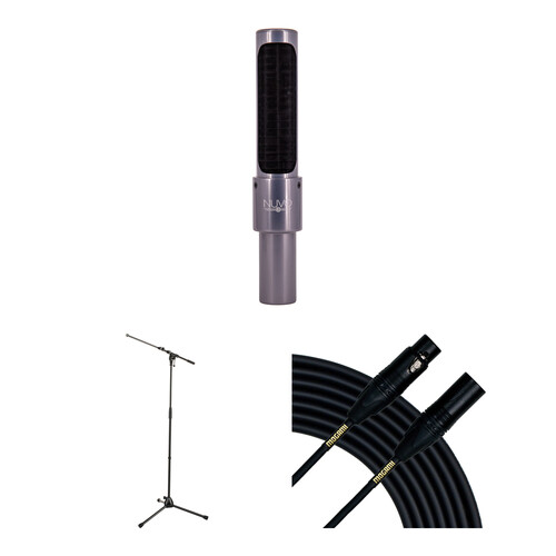 AEA Ribbon Mics NUVO N13 Active Mid-Field Ribbon Microphone Kit with Mic Stand and Cable