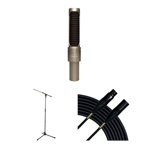 AEA Ribbon Mics NUVO N22 Near-Field Phantom-Powered Ribbon Microphone Kit with Stand and Cable