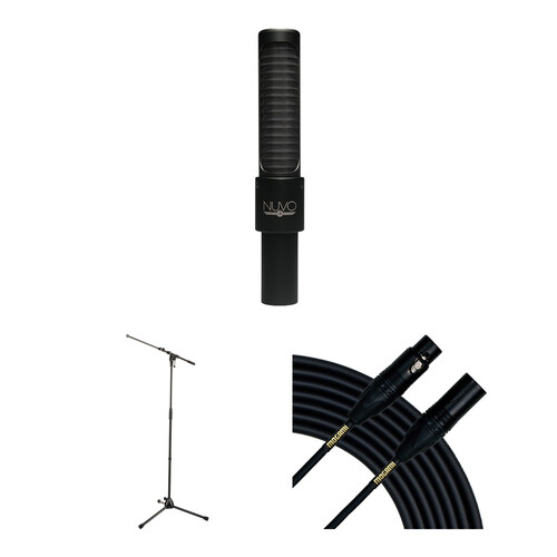 AEA Ribbon Mics NUVO N8 Far-Field Phantom-Powered Ribbon Microphone Kit with Stand and Cable