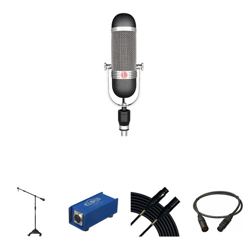 AEA Ribbon Mics R84 Ribbon Microphone Kit with Studio Boom