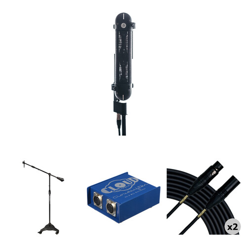 AEA Ribbon Mics R88mk2 Stereo Far-Field Ribbon Microphone Kit with Studio Boom Stand, CL-2 Activator, and Cables