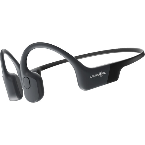 SHOKZ Aeropex Wireless Open-Ear Headphones (Cosmic Black)