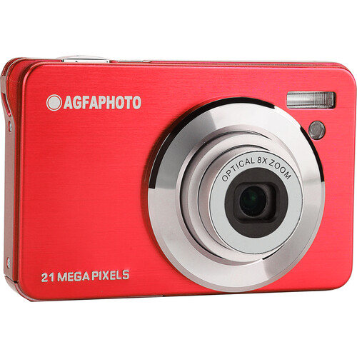 AgfaPhoto Realishot DC8300 Compact Digital Camera (Red)