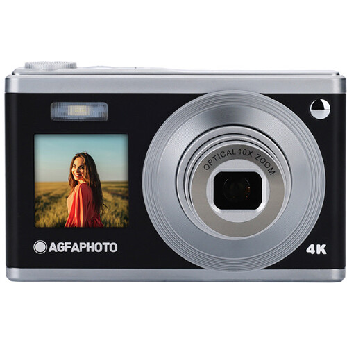 AgfaPhoto Realishot DC9200 Dual-Screen Digital Camera (Black)