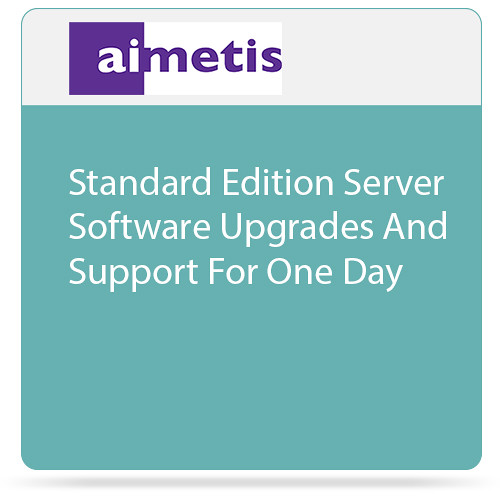 aimetis Symphony 7 Standard Edition Server Software Upgrades and Support for One Day