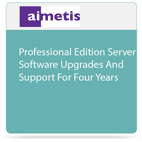 aimetis Symphony Professional Edition Server Software Upgrades and Support for Four Years